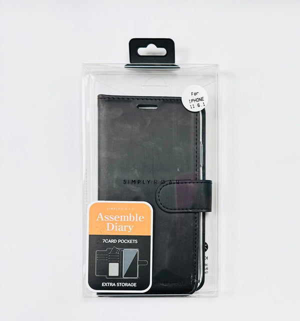 iPhone 11 6.1 Roar Assemble Diary 7 Card Slots Wallet