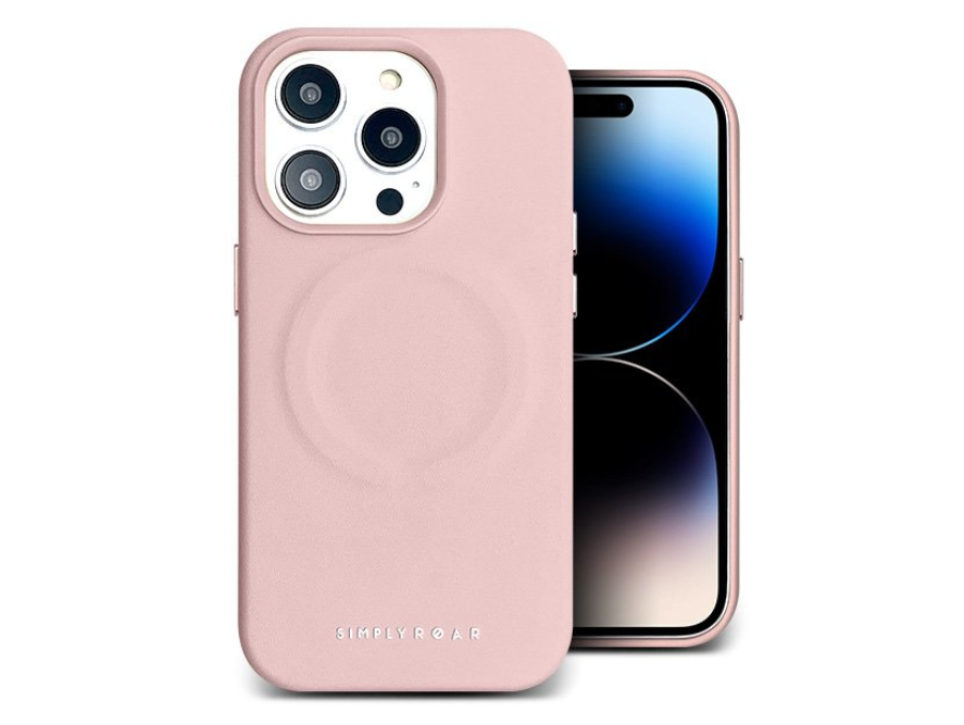 [SALE] iPhone 15 Pro 6.1 Roar PU Leather Magsafe Series Case
