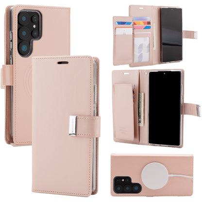 Samsung S938 Galaxy S25 Ultra Mercury Rich Diary Magsafe Series Wallet