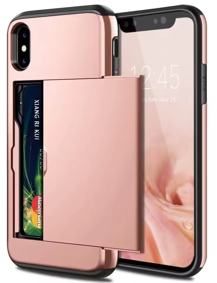 iPhone 11 6.1 Armor Hard Case with Card Slots