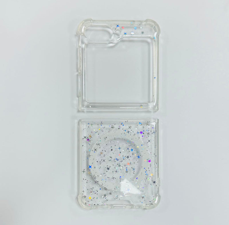 [SALE] SAM F741 Galaxy Z Flip6 Sparkling Star Sky Magsafe Series Case