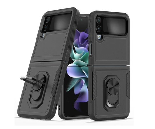SAM Galaxy Z Flip5 5G Hybrid Armor Ring Holder Case