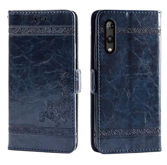 [SALE] SAM G990 Galaxy S21 FE 5G Embossed Top Grain Finish with Short Buckle Wallet