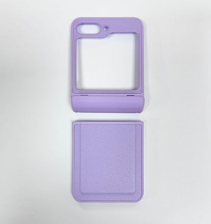 SAM Galaxy Z Flip5 5G Lychee Texture Full Protection Case