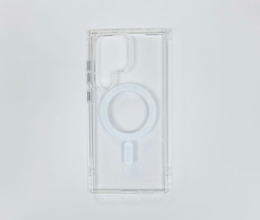 SAM S928 Galaxy S24 Ultra Crystal Clear Magsafe Shockproof Case