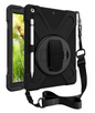 iPad 10.9/Pro 11 2018/2020/2021/2022/Air 11 2024 Shockproof with Swivel Kickstand/Hand/Shoulder Strap Case