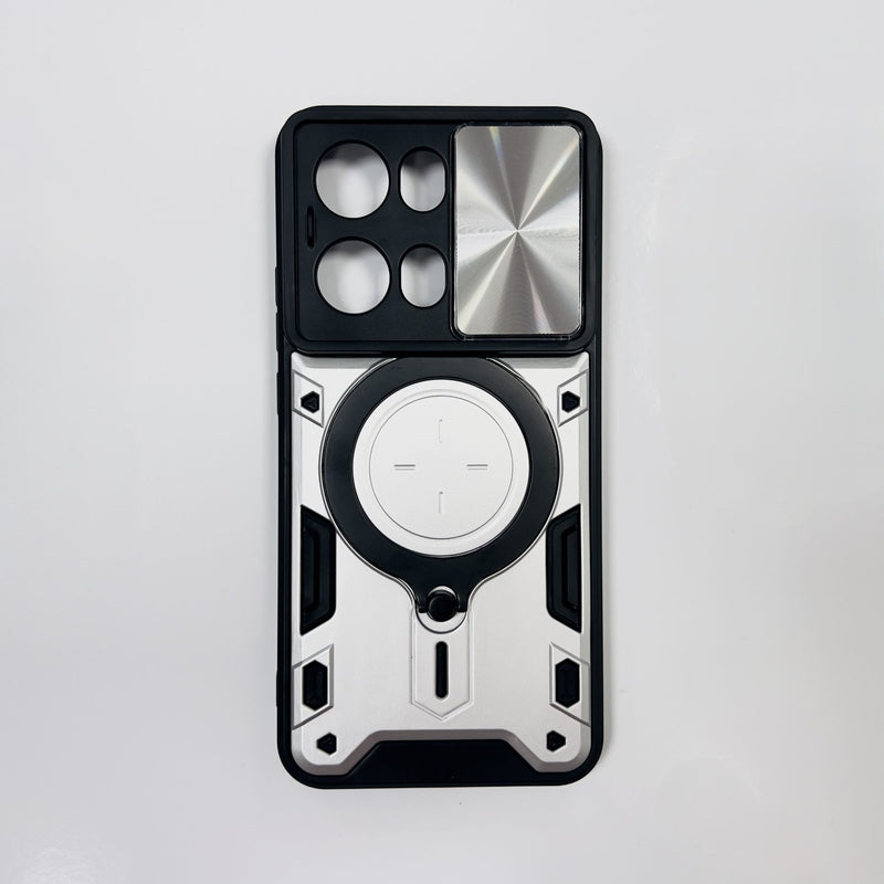 OPPO Reno13 PRO 5G Armor Shockproof Slide Camera Cover Ring Holder Case