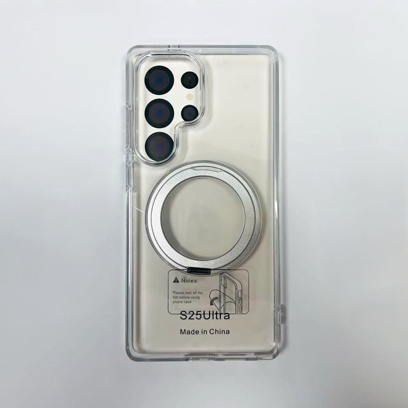 Samsung S938 Galaxy S25 Ultra Acrylic with 360 Rotation Magsafe Ring Holder Case
