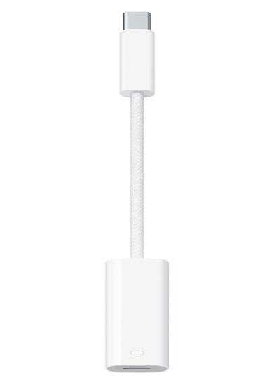 Apple USB-C to Lightning Adapter (Supports Charging & Earphones)