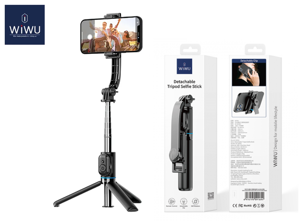 WIWU Wi-SE001 Detachable Live Broadcast Selfie Stick Tripod Stand