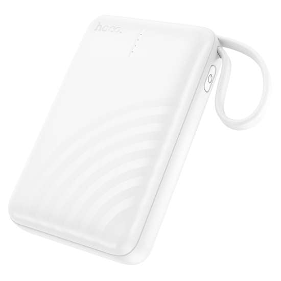 HOCO J134A Strong Power Bank with Built-in Type-C Cable 10000mAh