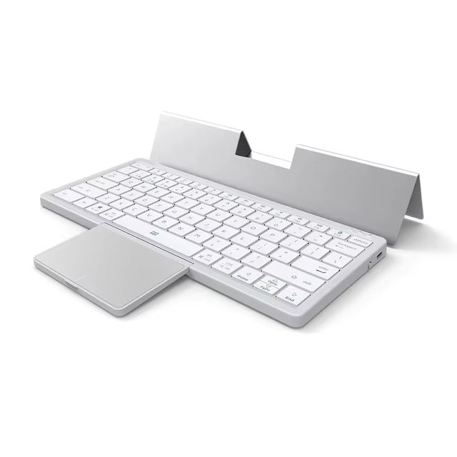 Universal KF8700 Wireless Bluetooth Keyboard with Touchpad Flip Case