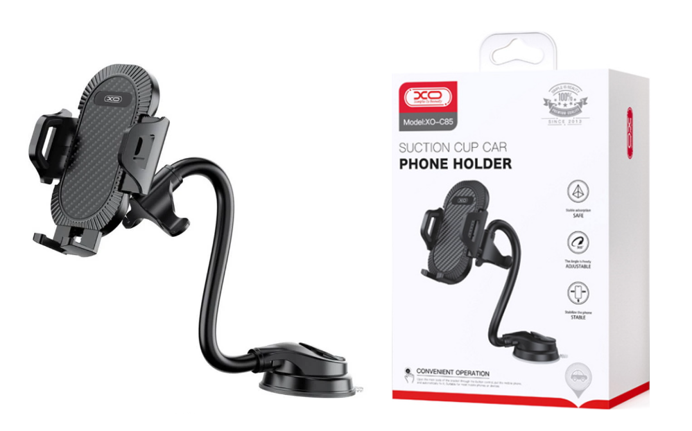 XO C85 Dashboard & Windshield Car Holder with Suction Cup