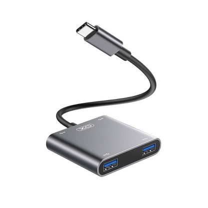 XO HUB012B 4 in 1 TYPE-C Multifunctional Docking Station