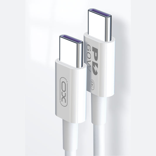 XO NB-Q190B Type-C to Type-C 60W High Power Cable 2M