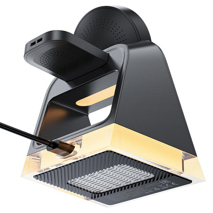 ACEFAST E17 Premium 3 in 1 Magnetic Wireless Charger with Stylish Ambient Light