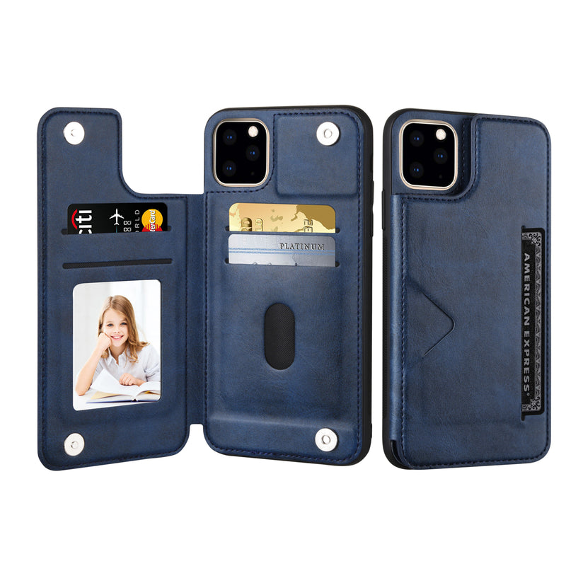 iPhone 16 Plus 6.7 Hanman Mika Series 5 Cards Back Pocket Case