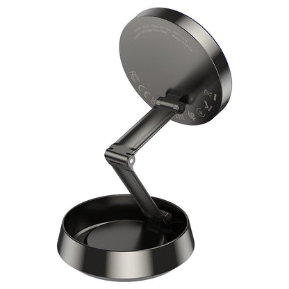 HOCO HW33 Metal Ring Magnetic Wireless Fast Charging Car Holder