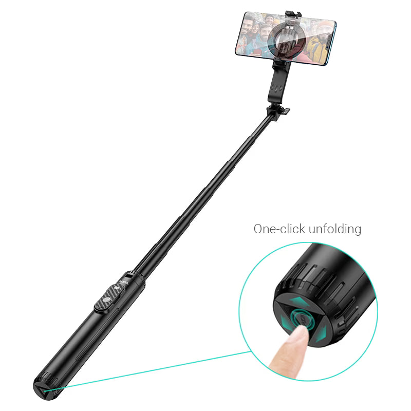 HOCO K25 Sherkhan Magnetic Aluminum Alloy Tripod Stand Selfie Stick