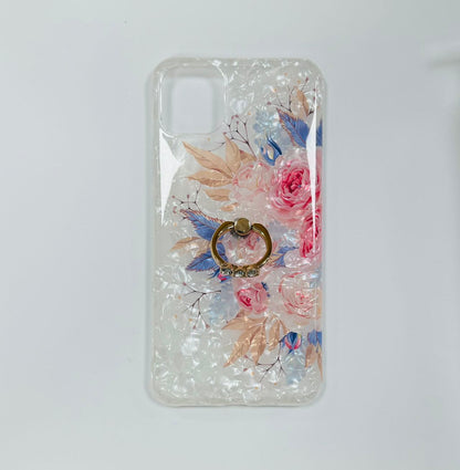 iPhone 11 Pro Max 6.5 Floral Series with Ring Holder Case