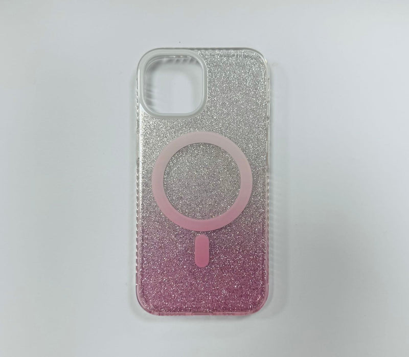 iPhone 15 Plus 6.7 Glitter Gradient Magsafe Series Case