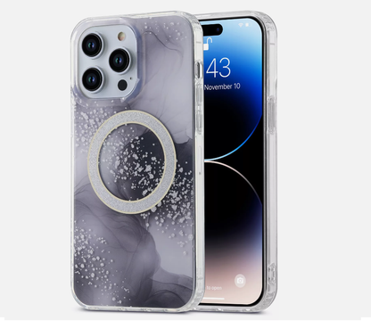 iPhone 15 6.1 Star Marble Magsafe Series