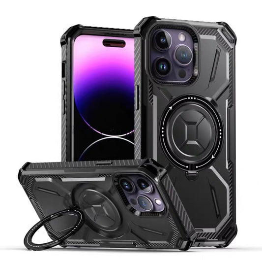 [SALE] iPhone 13 Pro Max 6.7 Rugged Golden Armor Magsafe Case