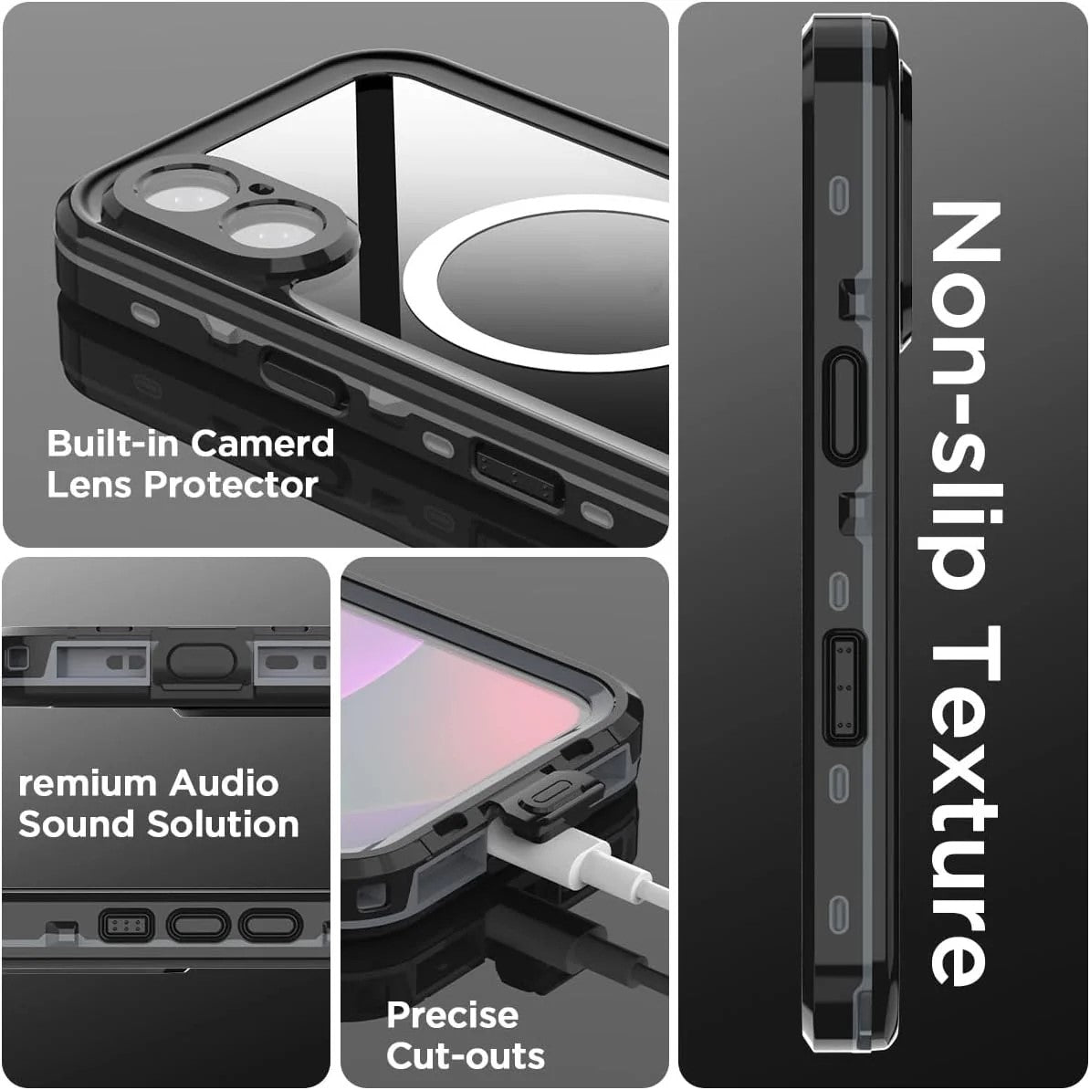 iPhone 16 Plus 6.7 Redpepper DOT+ Magsafe Waterproof Case
