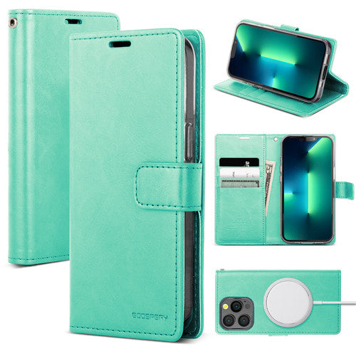 iPhone 16 Pro 6.3 Mercury Magsafe Bluemoon Diary Series Wallet