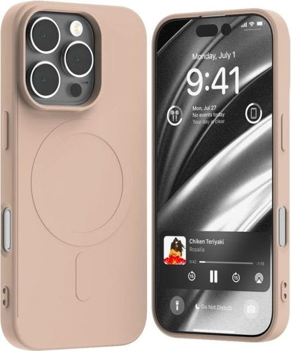 iPhone 16 Plus 6.7 Mercury Semi Silicone Magsafe Case