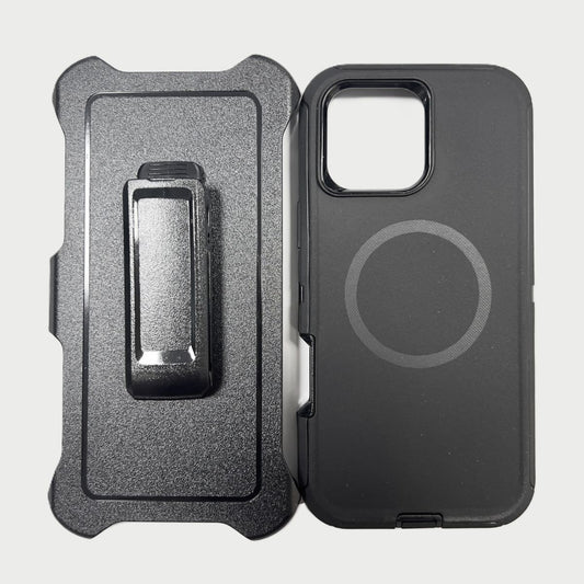 iPhone 16 Pro Max 6.9 Adventurer Defender 3 in 1 Magsafe Case with Belt Clip