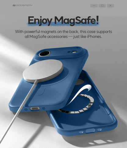 iPhone 17 6.3 Mercury Semi Silicone Magsafe Case