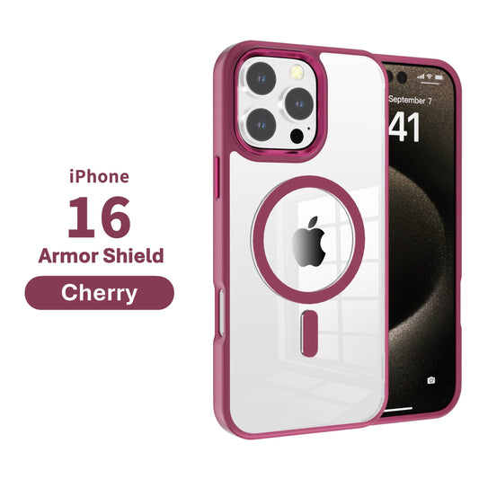 iPhone 16 Plus 6.7 Armor Shield Magsafe Series Hard Case