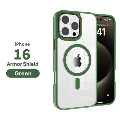 iPhone 16 6.1 Armor Shield Magsafe Series Hard Case