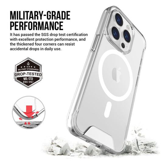 iPhone 16 Pro 6.3 Space Magsafe Drop-Tested Bumper Case