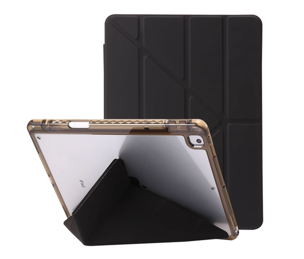 iPad Pro 13 2024 Acrylic Smart Tri-Folio Case with Pencil Holder