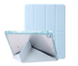 iPad Air 13 2024/iPad Pro 12.9 2018/2020/2021 Acrylic Smart Tri-Folio Case with Pencil Holder