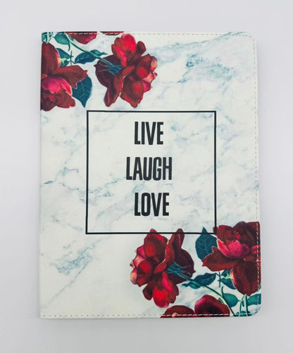 iPad Mini 4/5 Picture Series Flip Case with Pencil Holder Case