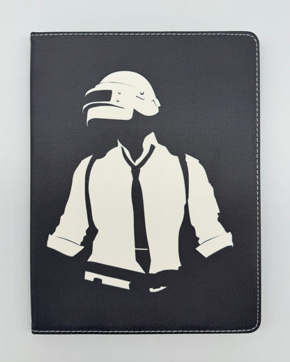 iPad Mini 4/5 Picture Series Flip Case with Pencil Holder Case