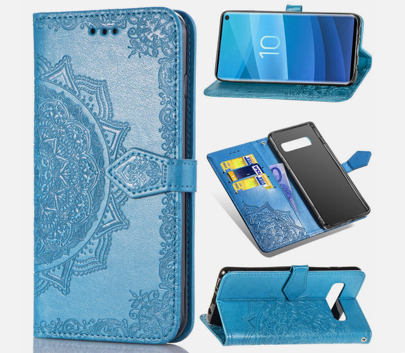 [PRE-O] SAM A125 Galaxy A12 Mandala Series PU Leather Wallet Case