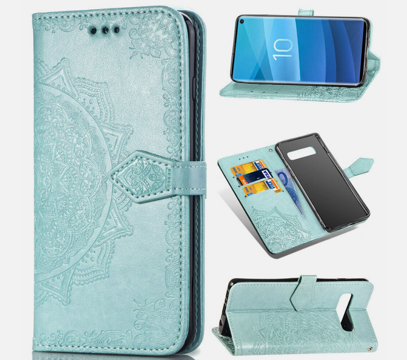 [PRE-O] SAM A125 Galaxy A12 Mandala Series PU Leather Wallet Case