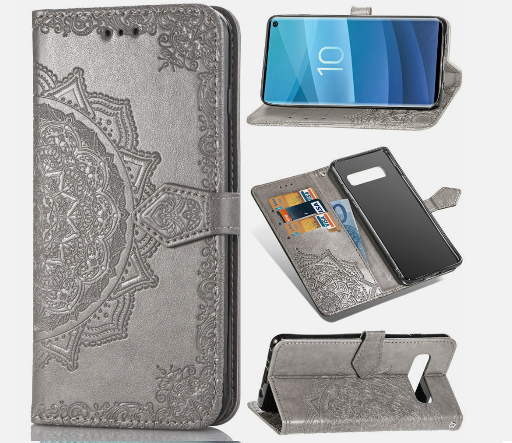 [PRE-O] SAM A125 Galaxy A12 Mandala Series PU Leather Wallet Case