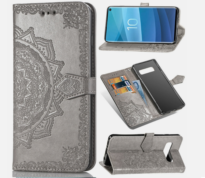 [PRE-O] SAM A125 Galaxy A12 Mandala Series PU Leather Wallet Case