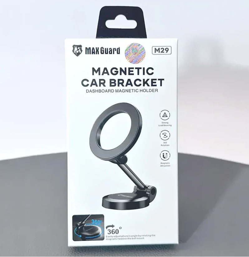 Maxguard M29 Magnetic 360 Car Bracket - Black