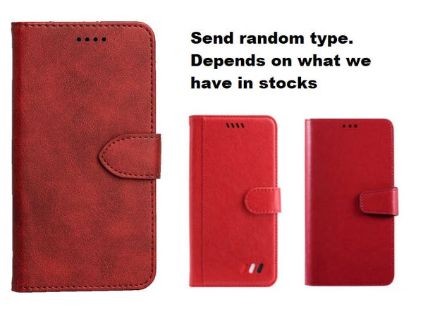 OPPO PU Leather Leather Case - Red