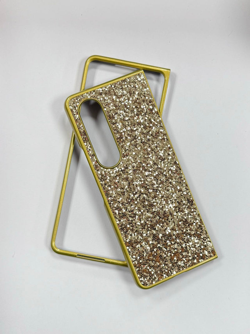 SAM F9360 Galaxy Z Fold4 5G Premium Eletroplated Glitter Hard Case