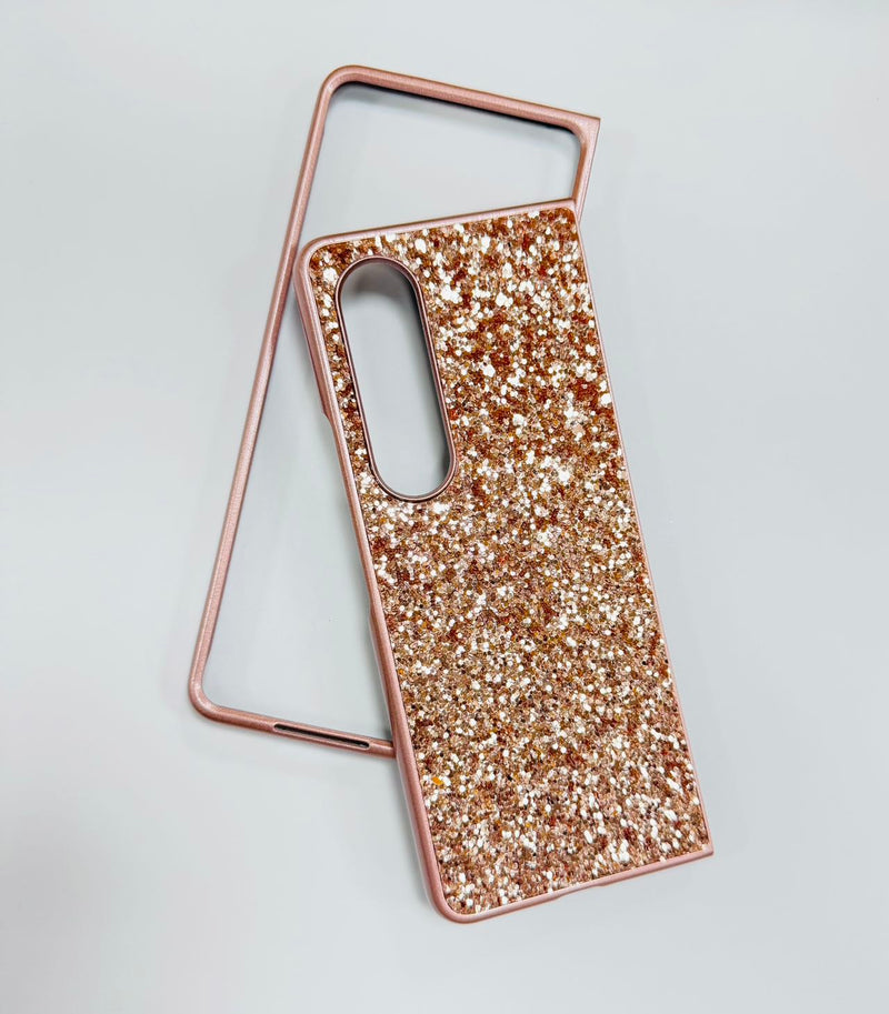 SAM F9360 Galaxy Z Fold4 5G Premium Eletroplated Glitter Hard Case