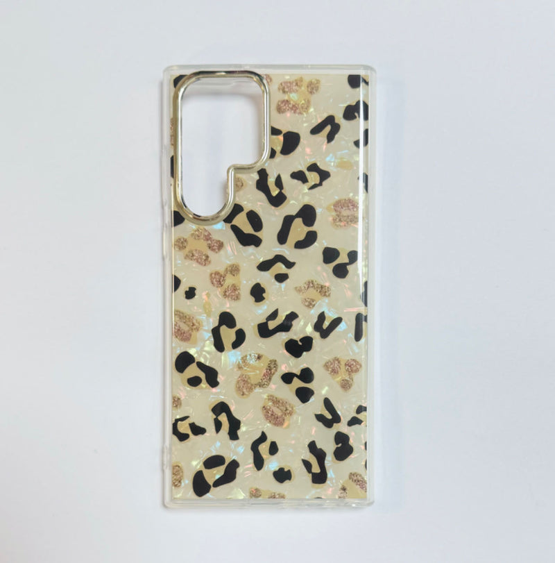 [SALE] SAM S908 Galaxy S22 Ultra 5G Leopard Pattern Series Jelly Case