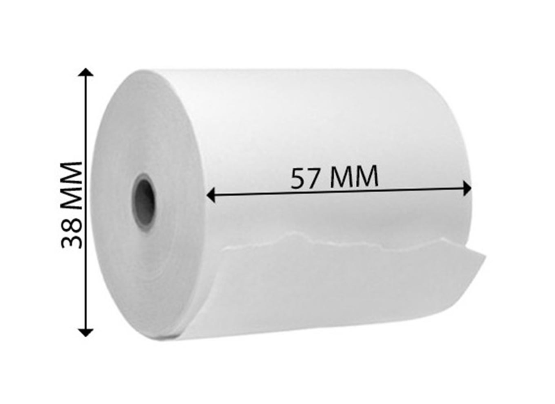 Thermal Paper Roll 57x38 (Eftpos - Small)