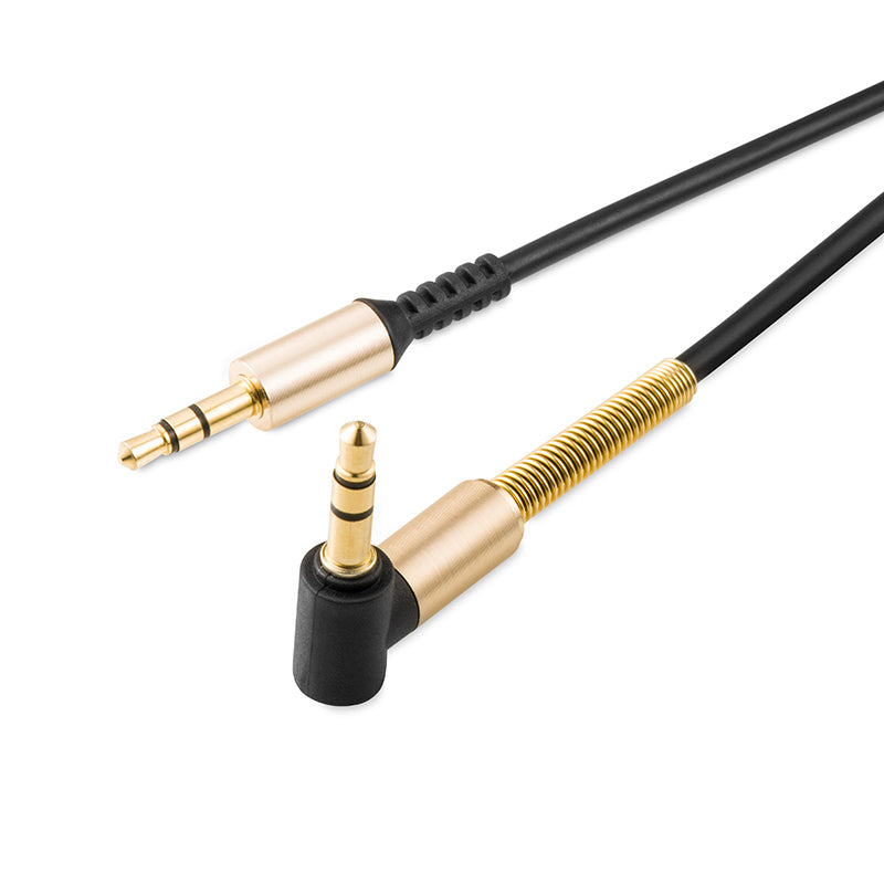 HOCO UPA02 AUX Spring Tail 3.5mm Audio Cable 2M